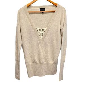 Hotel‎ Particulier 100% Cashmere V-Neck Sweater Size XS